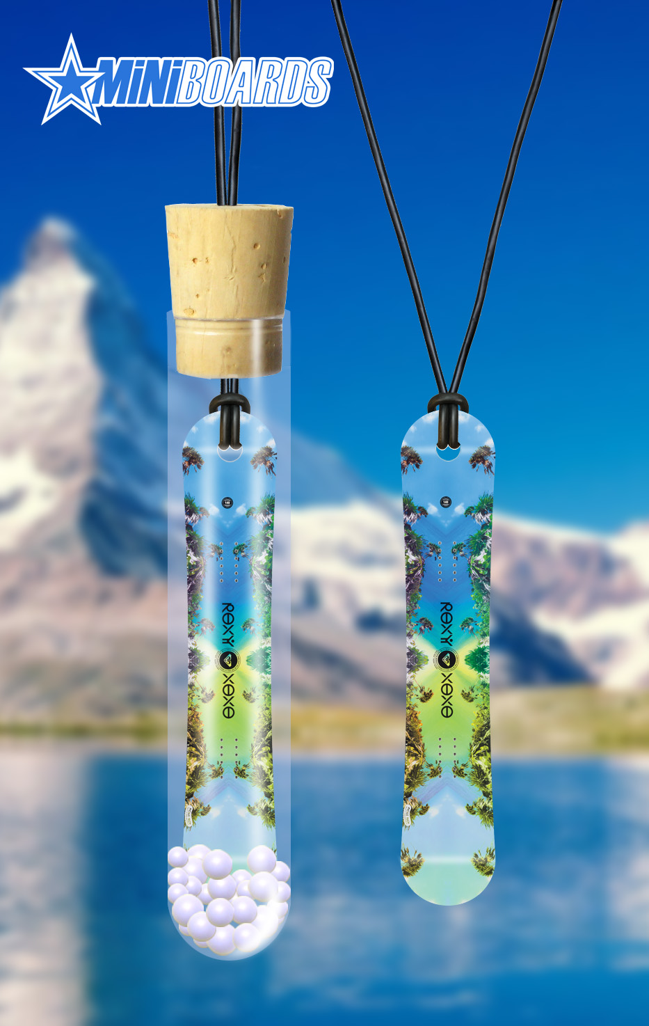 1072_Snowboard_Halskette_Board_Style_Anhaenger_Halsband_Boarder_Kette_Necklace_Miniboards